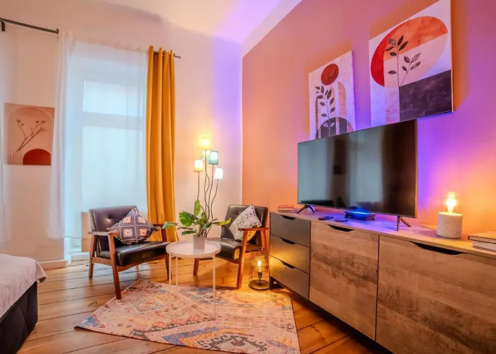 公寓 Blue Chili 14 - Flat Wifi In Lichtenberg *